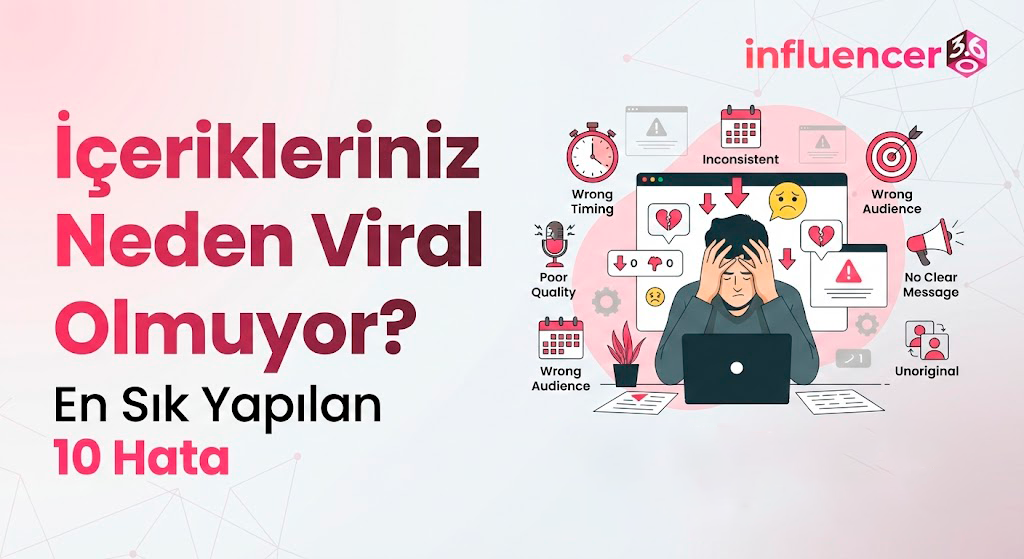 İçerikleriniz Neden Viral Olmuyor? En Sık Yapılan 10 Hata